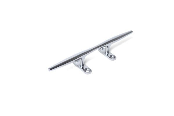 12 Inch Hollow Base Boat Cleat - 316 Marine Grade Stainless Steel left angle