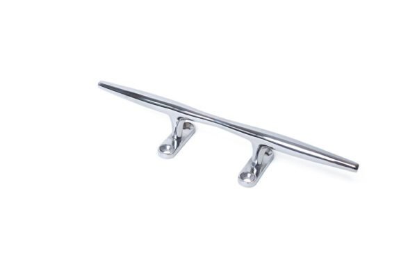 12 Inch Hollow Base Boat Cleat - 316 Marine Grade Stainless Steel right angle