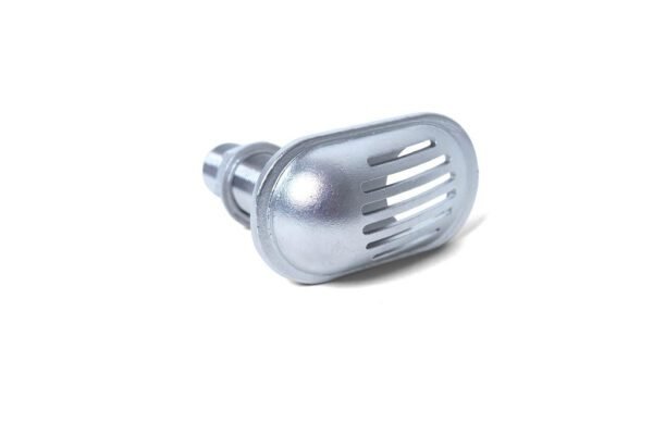 1 Inch Intake Strainer - 316 Marine Grade Stainless Steel top right angle