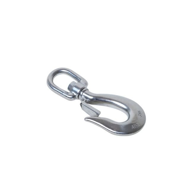 3/8” Swivel Hook with Latch 2PK
