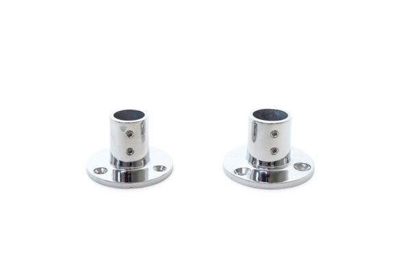 7/8” 90° Round Tubing Base 2PK