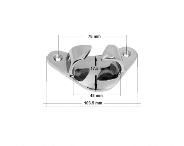 Angled Bow Fairlead Chock