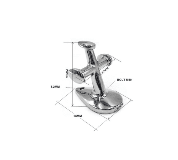 Angled Cross Mooring Bollard