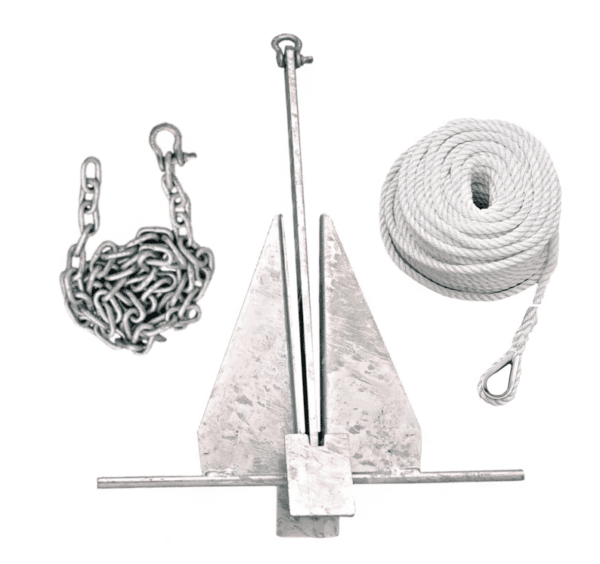 Galvanized Fluke Anchor Kit